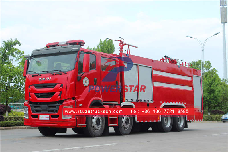 Why need isuzu fire truck in city?