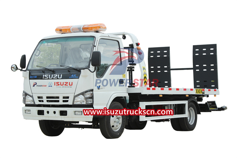 How to operate Isuzu 3 ton wrecker recovery truck