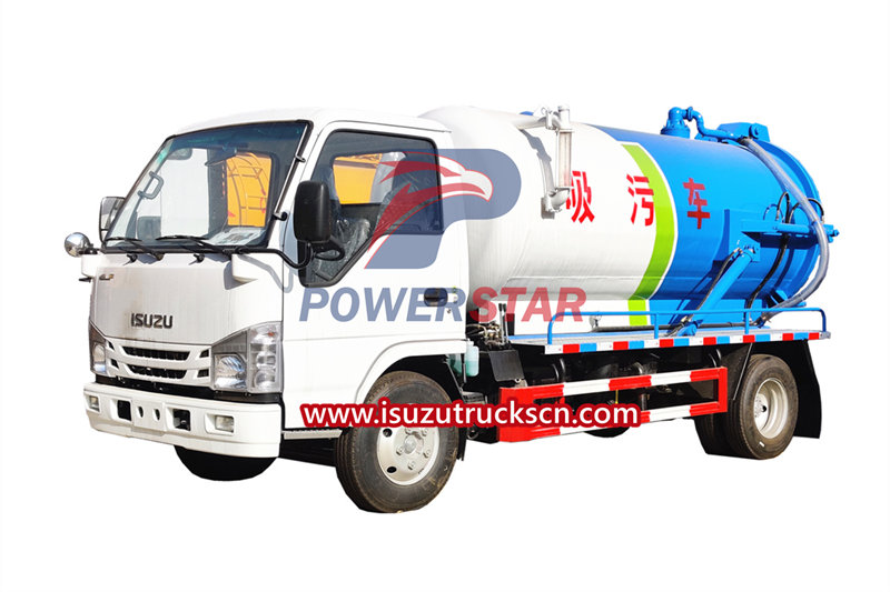 How to correctly operate isuzu sewer suction truck?