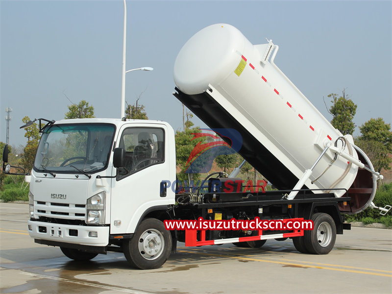 Isuzu vacuum truck specification