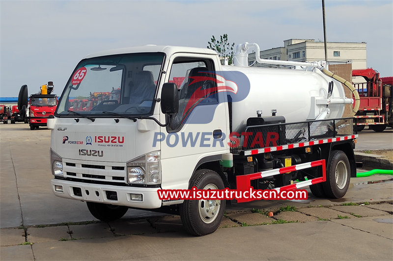 Make your own business from isuzu vacuum tanker truck